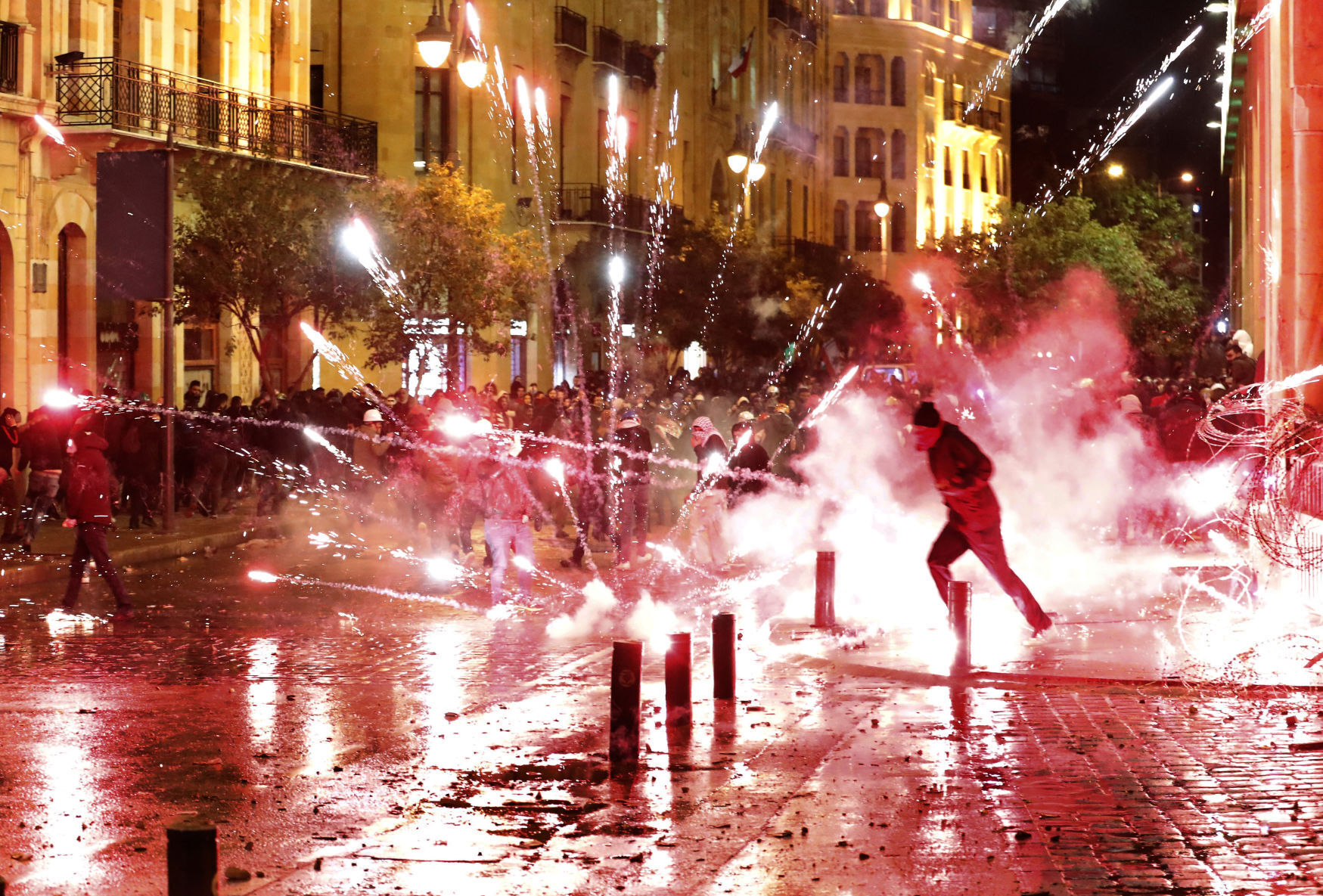 APTOPIX Lebanon Protests